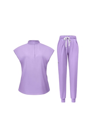 Dolıty Kadın Üniforma Fırçalama Seti S-açık-mor