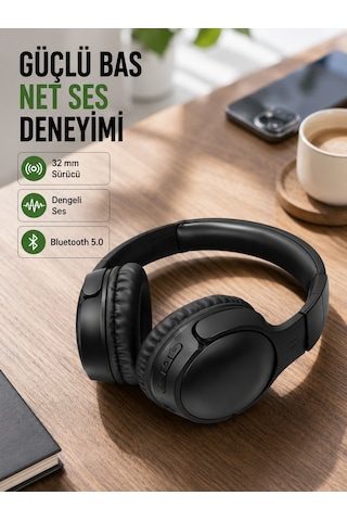 Özel Pil 18 Saat Pil Ömürlü Bluetooth Kulaklık