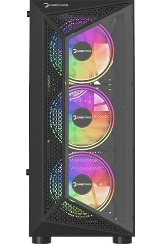 Gamepower Eclipse 4 120 MM A-RGB Fan Gaming Bilgisayar Kasası