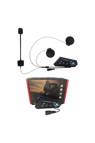 Yeni Nesil Dinleme Ve Konuşma Özellikli Intercom Kask Kulaklığı 5.0 Bluetooth 07641353