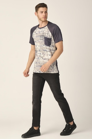 Alexander Gardi Alexandergardı Reglan Kol Baskılı T-shirt E20-300610 001