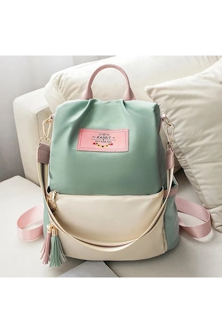 Green Yeni Yüksek Kaliteli Kadın Omuz Çantası Büyük Kapasiteli Beyaz - Haki