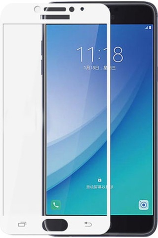 Samsung Uyumlu Galaxy C5 Pro Fiber Nano Kırılmaz Ekran Koruyucu