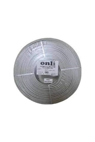 Onli On-5001 2+1 1x0,50 Mini Coax 2x0,50mm 100 Metre Cca Kamera Kablosu