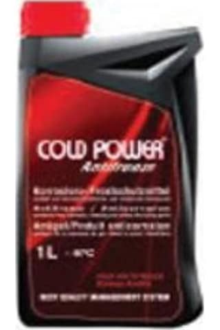 Coldpower 1 Lıtre Kırmızı Antıfrız -37 Derece