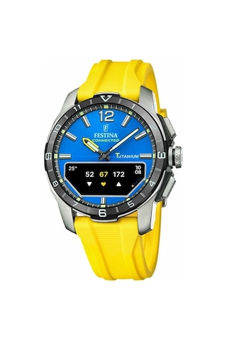 Festına F23000/8 Connected D Blue Erkek Kol Saati Gri - Siyah