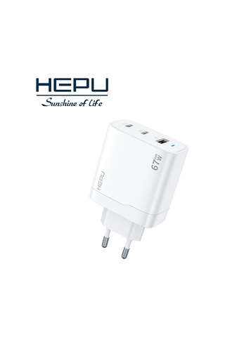 Hepu Hp-c32 67w Usb-c Gan Güç Adaptörü Type-c Kablo Dahildir