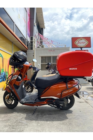 Jüpiter 125 Damperli Kurye Paket Çanta Demiri