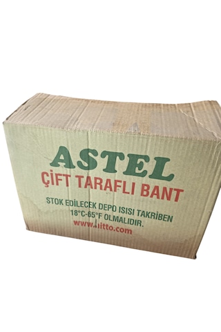 Astel Çift Taraflı Bant 50x25mt 24 Adet