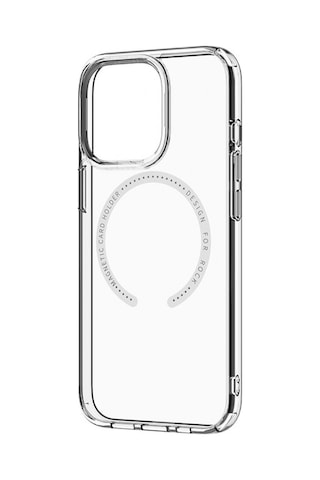 Rock Apple Uyumlu iPhone 13 Pro Kılıf Pure Serisi Magsafe Silikon - Şeffaf Şeffaf