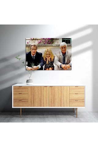Cakasepetim Jean Paul Belmondo Alain Delon Ve Vanessa Paradis Ahşap Mdf Tablo