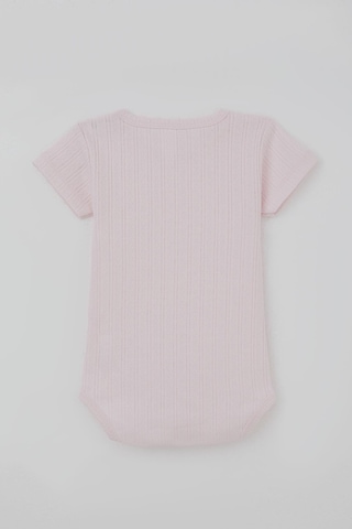 Breeze Kız Bebek Çıtçıtlı Zıbın Body Jakarlı 9 Ay-3 Yaş, Pembe