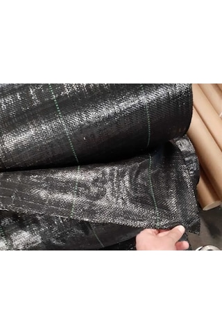 Morilu Sera Taban Örtüsü 90 GR Siyah - Yabani Ot Örtüsü - Jüt Malç Örtüsü - Ağaç Koruma Örtüsü