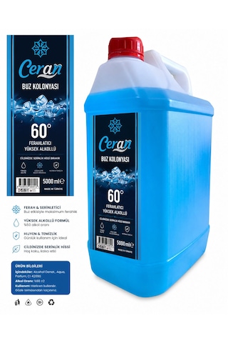 Buz Kolonyası Mavi 5 Litre Buz Kolonyası Mavi 5 Litre