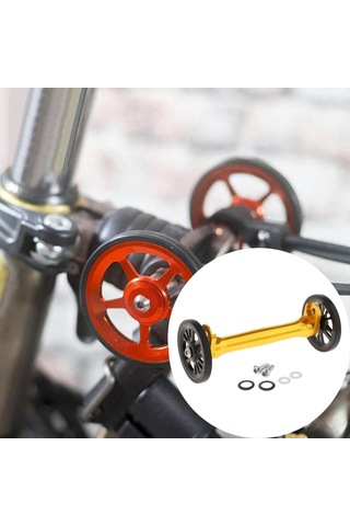 Suntek Bisiklet Altın Siyah Için Katlanır Bisiklet Kolay Altın - Siyah