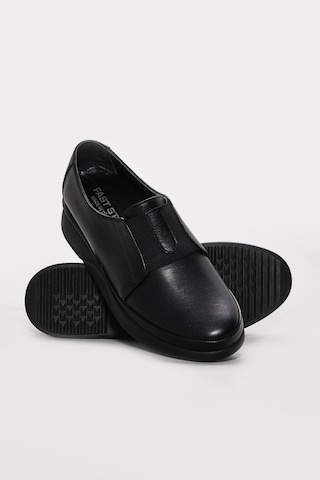 Fast Step Hakiki Deri Kadın Casual Ayakkabı 290za20011 Siyah