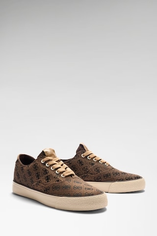 Guess Davor Erkek Sneaker Fmjdosfal12 Kahve