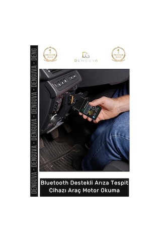 Obd2 Bluetooth Destekli Arıza Tespit Cihazı Geniş Cihaz Uyumluluğu Araç Motor Okuma