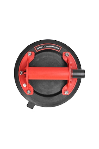 Moveevo 200mm Çaplı Vakum Sünger, Cam/seramik/mermer İçin, 100kg Yük Taşıma Kapasitesi, Basma İşlemi, Hava Salma Düğmesi, Karton Paket