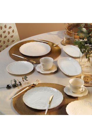 Aryıldız Bella 6 Kişilik 32 Parça Kahvaltı Takımı Çok Renkli