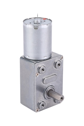 Jeemson 12v Dc Mikro Geri Dönüşlü Motor, Dişli Sistemli, Yüksek Tork, 9 Farklı Hız Seçeneği, Akıllı Cihazlar İçin