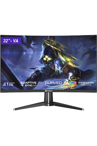 Gamebooster GB-3218CF 32" 1 Ms 180 Hz Va FHD Curved Oyuncu Monitör