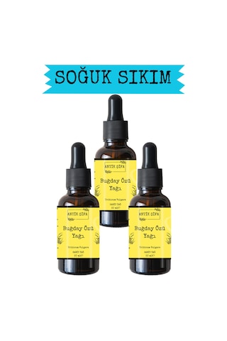 Saf Buğday Özü Yağı - 3 X 20ml 20 ML