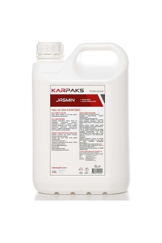 Jasmin Halı Ve Oda Parfümü 5 Lt