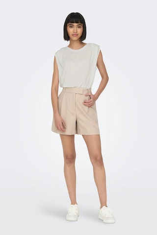 Only Kadın Onlfree Regular Fit Kolsuz Bluz 15290313 Beyaz Beyaz
