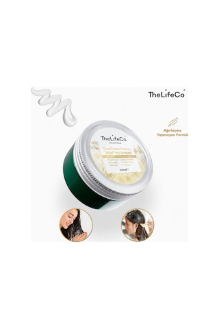 Thelifeco Hairfood Değerli Yağlar Serisi Duş Öncesi Onarıcı Doğal Saç Maskesi 200 ML