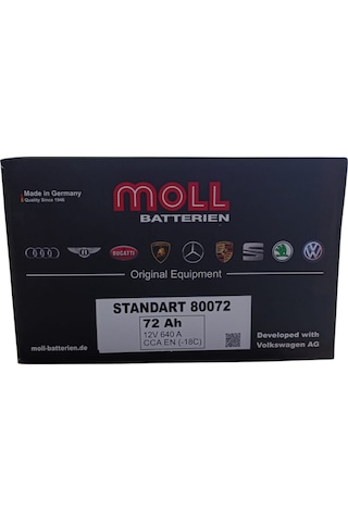 Moll 72 Ah. 640a En Üretim Tarihi: 2025