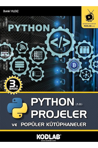 Kodlab Yayın Python Projeler Ve Popüler Kütüphaneler Eğitim Kitab