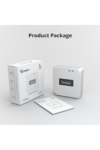 Sonoff Rf Köprüsü R2 433mhz - Wifi Akıllı Ev Güvenliği Uzaktan Anahtarı Beyaz
