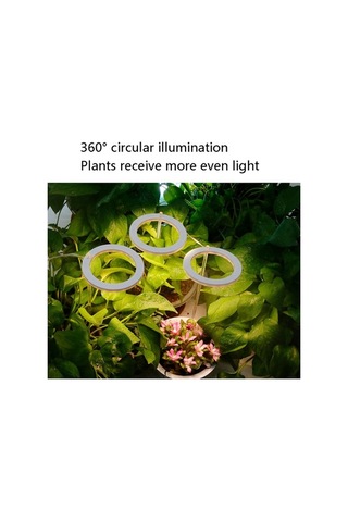 Tongxida Tam Spektroskopi Led Bitki Büyüme Lambası, Akıllı Zamanlama, İç Mekan Dolgu Işığı Halkası, İki Kafa Güneş Işığı Güneş Işığı