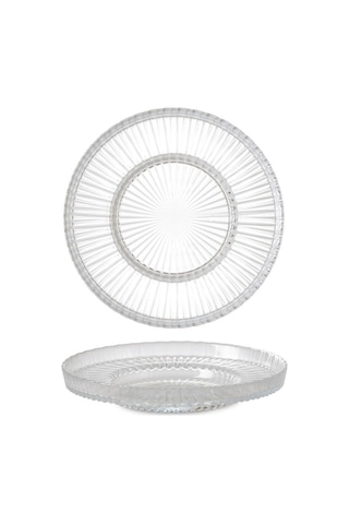 Paşabahçe Elysia Çay Bardağı ve Riva Çay Tabağı Takımı 12 Parça Şeffaf
