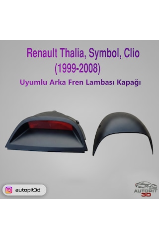 Renault Thalia / Symbol / Clio 1999 2008 Uyumlu Arka Fren Lambası Kapağı