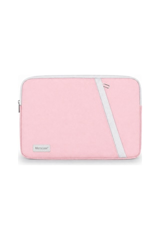 Apple Uyumlu MacBook Air 13 İnch M3 2024 Ve Tabletler İçin Sleeve Tipi Çanta Pembe Al5422 Laptop Çantası