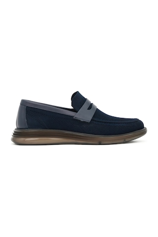 Tuna Triko Örme Lacivert Loafer Erkek Ayakkabı Eva/tpu Taban - 3550 Lacivert