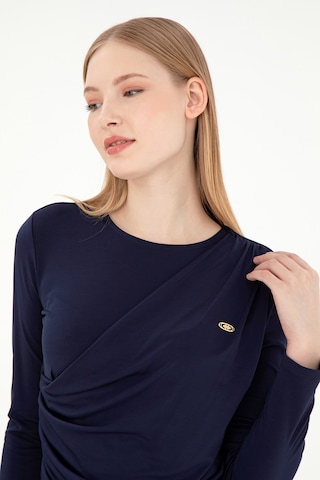 U.S. Polo Assn. Kadın Lacivert Bisiklet Yaka Sweatshırt 50291561-VR033