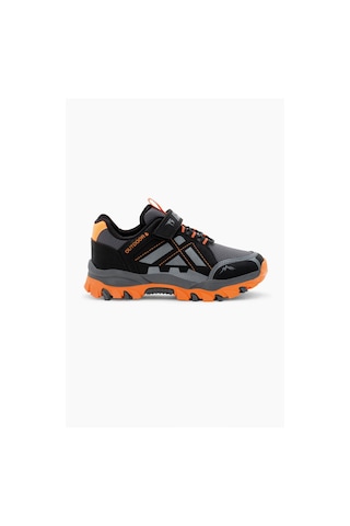 Tonny Black Çocuk Unisex Füme Oranj Termo Taban Su İtici Kumaş Cırtlı Trekking Ayakkabı Tbtmkd025 247 Füme Oranj