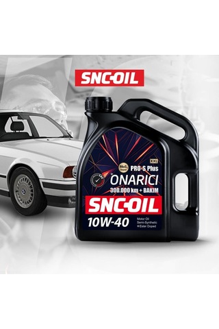 Snc-Oil Onarıcı 10w-40 300.00 Km+Bakım Motor Yağı 4 L
