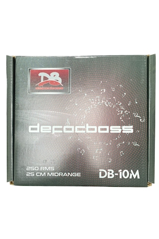 Defacbass Db-10m 25 Cm Midrange Performans