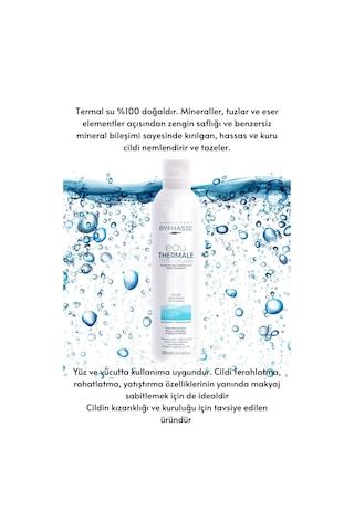 Byphasse Doğal Nemlendirici Termal Su 300 ML