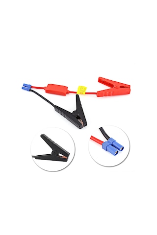 Springsun Araç Anakart Çevirici Kablosu, Ters Şarj Koruma Modülü, Ec5 Plug, 160a Akım, 10 Awg Silikon Teli, Araç Starter Uyumlu