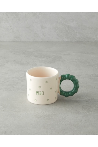 English Home Merci Seramik Kupa 260 Ml Yeşil Yeşil