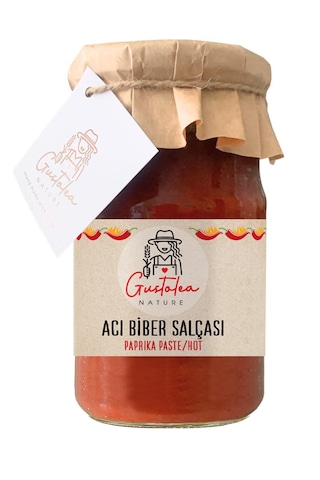 Gustolea Ev Yapımı Güneşte Kurutulmuş Acı Biber Salçası 1 KG