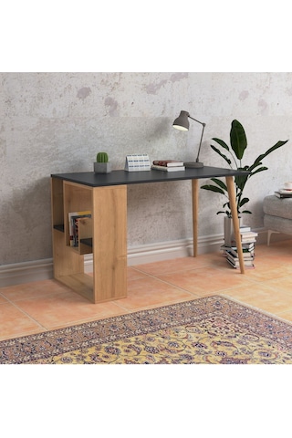 Sally Çalışma Masası Antrasit Meşe