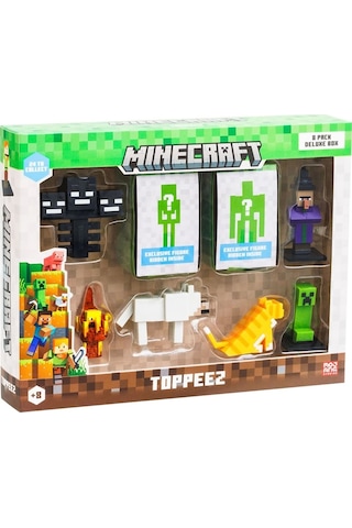 Minecraft 3d Figür Toppeez 8'li Delüks Set Mc2070 Model 3 Marvel
