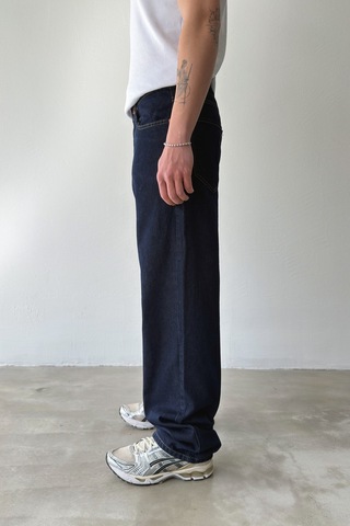 Flaw Dikiş Detaylı Baggy Jean-29099 Lacivert