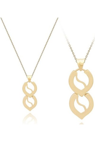 Tektaş - Sarı Altın 14 Ayar Taşsız Klasik Kolye N11.45920